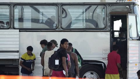 Inmigrantes recién llegados a la Unión Americana