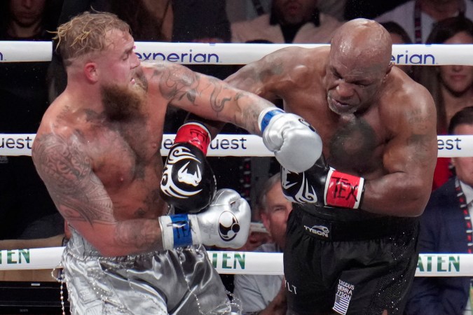 Jake Paul y Mike Tyson