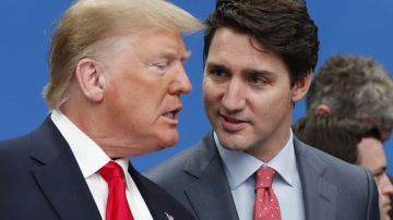 Justin Trudeau y Donald Trump