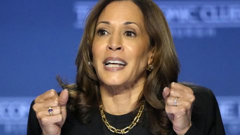 Kamala Harris, vicepresidenta en funciones