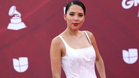 Majo Aguilar en la alfombra de la 25 edición de los Latin Grammys