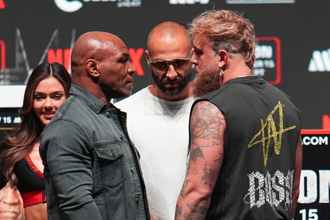 Mike Tyson y Jake Paul
