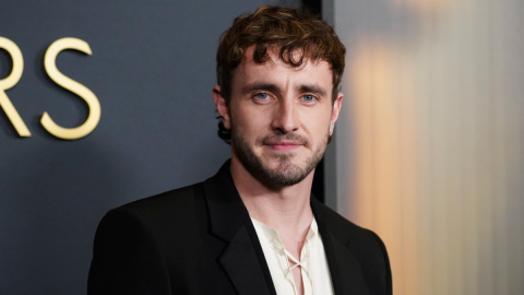 Paul Mescal arrives at the 15th Governors Awards on Sunday, Nov. 17, 2024, at The Ray Dolby Ballroom in Los Angeles. (Photo by Jordan Strauss/Invision/AP)