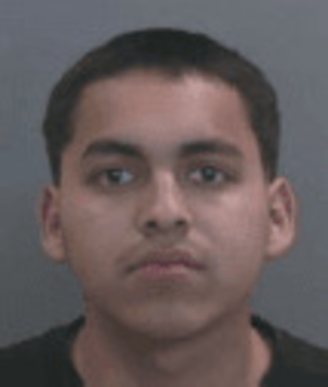 Samuel Galeno está bajo arresto en el Centro de Detención de Anaheim.