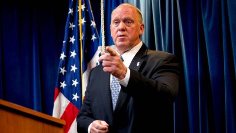 Tom Homan, zar de la frontera