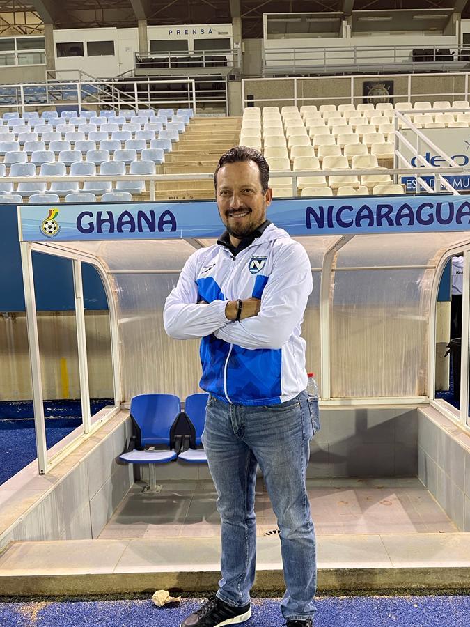 Javier Salinas, director de selecciones nacionales de Nicaragua/cortesía