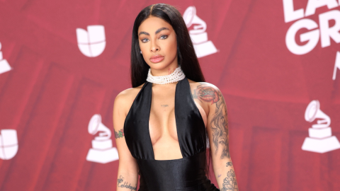 Yailin la más viral en la alfombra de la 25 edición de los Latin Grammys en el Miami Beach Convention Center/Miami, 14 de noviembre 2024.