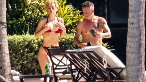 Candela Márquez y Alejandro Sanz