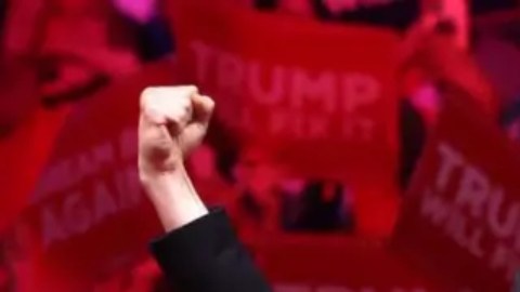 Musk se convirtió en una imagen reiterada en los eventos de campaña de Trump.