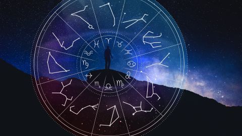 Los 12 signos del zodiaco y sus constelaciones.