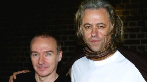 Midge Ure y Bob Geldof