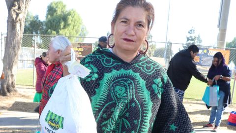 Yolanda Zelaya dijo estar lista para el Día de Acción de Gracias.