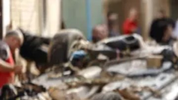 Los testimonios y las fotografías muestran la gravedad de la situación en la "zona cero".