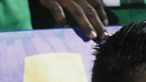 Efraín Juárez en la celebración del título del Atlético Nacional.