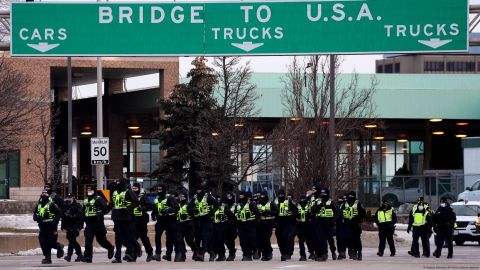 Canadá propone a EE.UU. crear una fuerza policial fronteriza