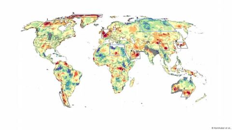 Inexplicables puntos calientes aparecen alrededor del mundo