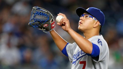 Julio Urías no lanza desde el 2023 cuando fue puesto en licencia administrativa por Los Angeles Dodgers en medio de una investigación por violencia doméstica.