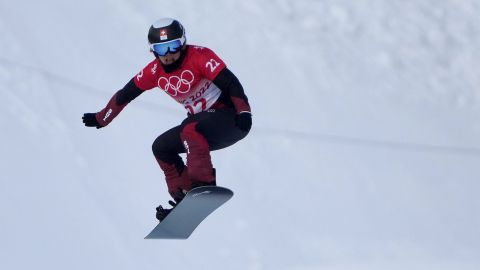 Sophie Hediger en los Juegos Olímpicos.