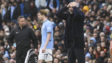 Pep lamenta el mal momento del City.