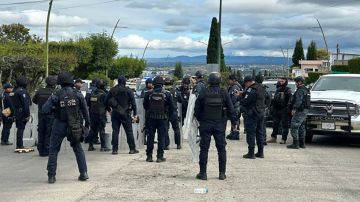 Captura de policías en Chiapas