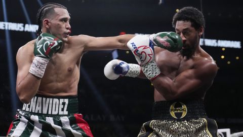 David Benavídez y Demetrius Andrade