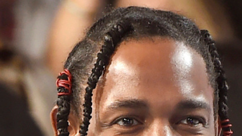 Rapper Kendrick Lamar appears at the MTV Video Music Awards, on Aug. 27, 2017, in Inglewood, Calif., left, and Canadian rapper Drake appears at the premiere of the series "Euphoria," in Los Angeles on June 4, 2019.