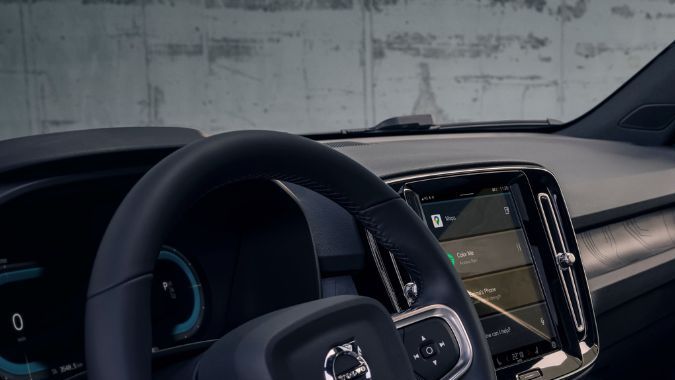 El interior del Volvo EX40