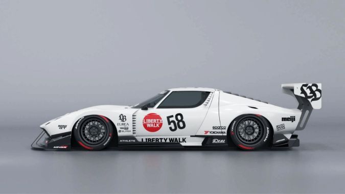 Este es el LB-Silhouette Works GT Lamborghini Miura