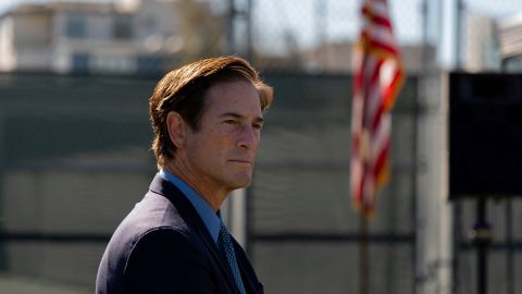 Nathan Hochman, the newly elected Los Angeles County district attorney, attends a Housing Initiative Court session in Hermosa Beach, Calif., Wednesday, Nov. 13, 2024. (AP Photo/Jae C. Hong)