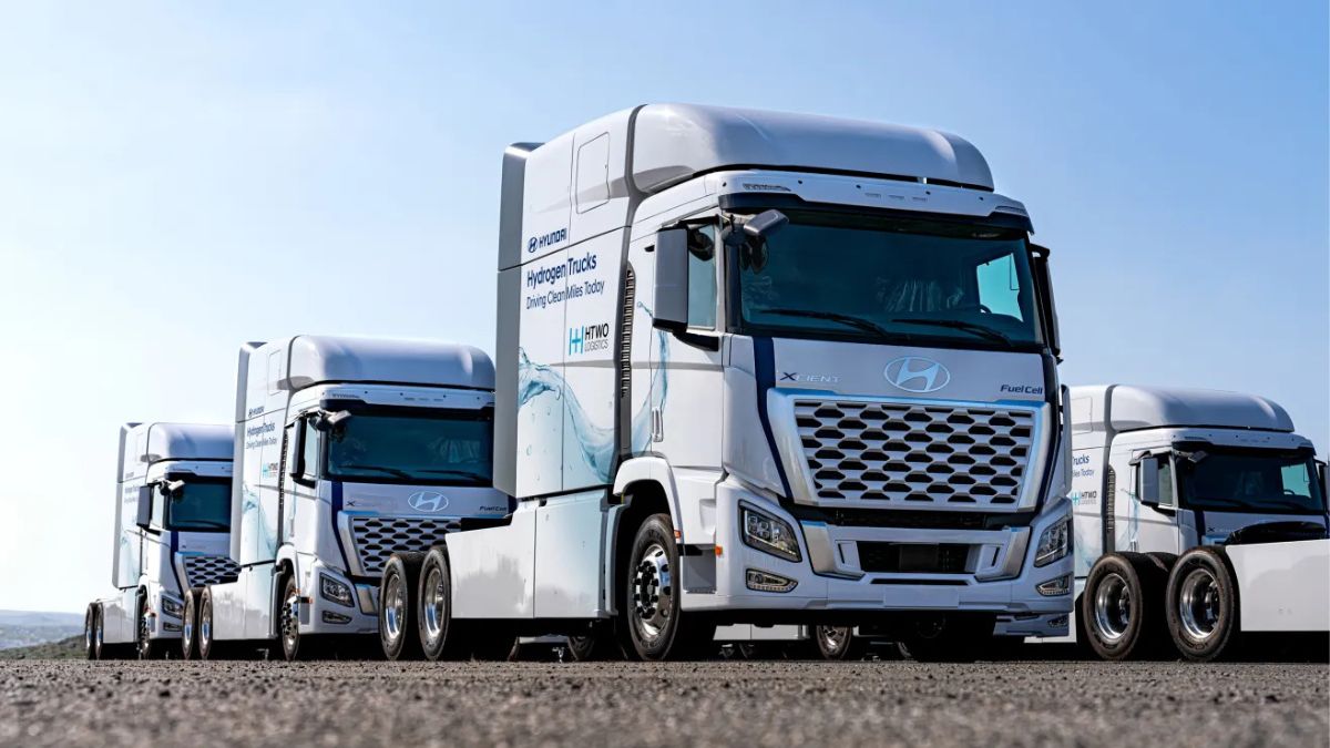 ¡Imponentes! Hyundai y sus camiones eléctricos de hidrógeno