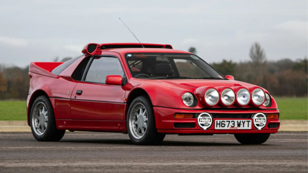 La joya del rally: un Ford RS200 S está en subasta
