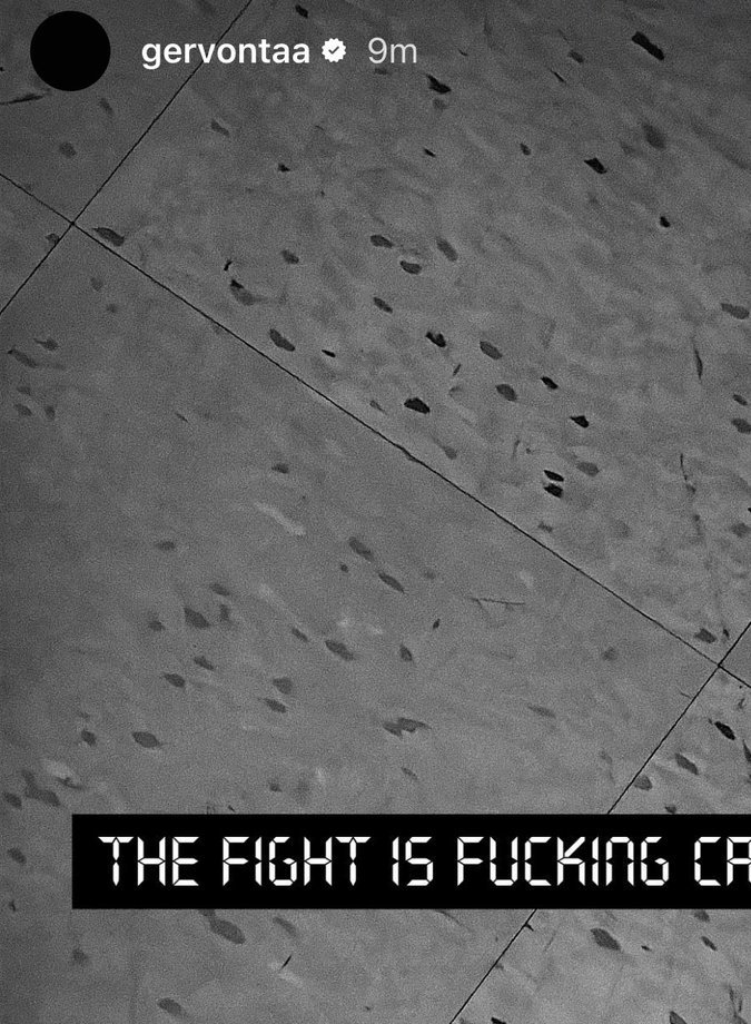 Captura de pantalla de la historia de Gervonta Davis