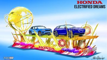 Honda electrifica el Desfile de las Rosas 2025