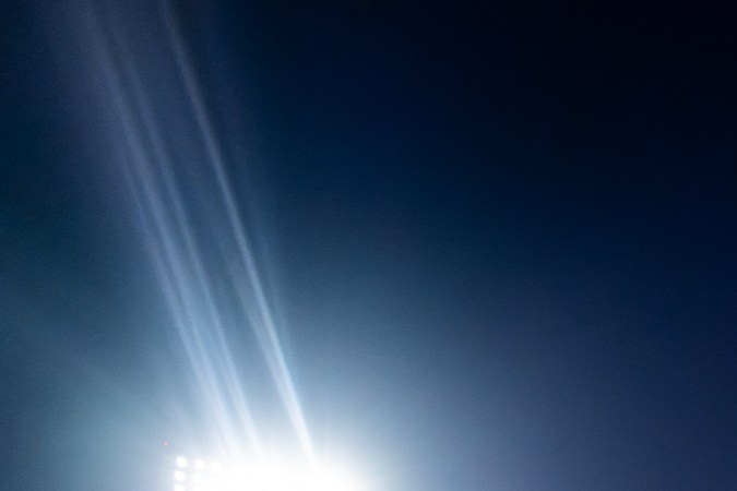 Ciudad de México, 8 de noviembre de 2024. Panorámica del estadio, durante el partido correspondiente a los Cuartos de Final de Ida del Apertura 2024 de la Liga BBVA MX Femenil, entre las Pumas de la UNAM y las Tigres de la UANL, disputado en el Estadio Olímpico Universitario. Foto: Imago7 / Diego Padilla