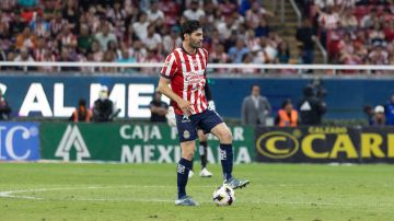 Zapopan, Jalisco, 21 de noviembre de 2024. , durante el partido correspondiente al Play In del torneo Apertura 2024 de la Liga BBVA MX, entre las Chivas Rayadas del Guadalajara y los Rojinegros del Atlas, celebrado en el estadio Akron. Foto: Imago7/Jair Terán