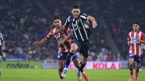 Monterrey, Nuevo León, 7 de diciembre de 2024. , durante el partido de vuelta de las Semifinales del torneo Apertura 2024 de la Liga BBVA MX, entre los Rayados del Monterrey y el Atlético San Luis, celebrado en el estadio BBVA. Foto: Imago7/