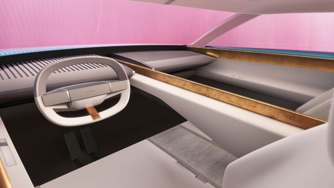 Interior del Jaguar Type 00