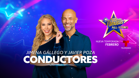 Javier Poza será el conductor de La Casa de los Famosos All-Stars junto a Jimena Gállego