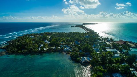 Kiribati es el primer país en recibir el año 2025.