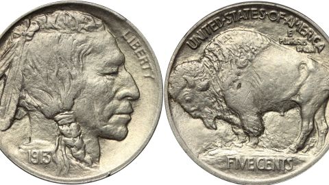 Moneda de 5 centavos de Búfalo