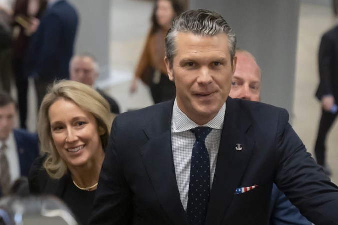 Pete Hegseth, candidato a secretario de Defensa