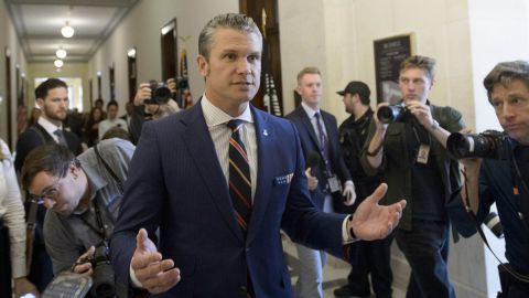 Pete Hegseth, candidato a secretario de Defensa