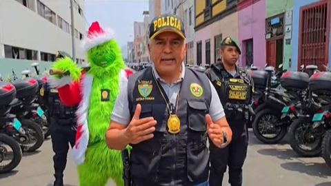 El 'Grinch' detiene a traficantes de drogas en Perú