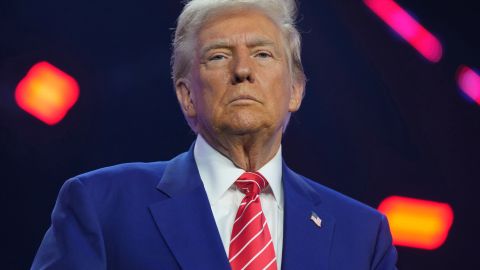 President-elect Donald Trump speaks at AmericaFest, Sunday, Dec. 22, 2024, in Phoenix. (AP Photo/Rick Scuteri)