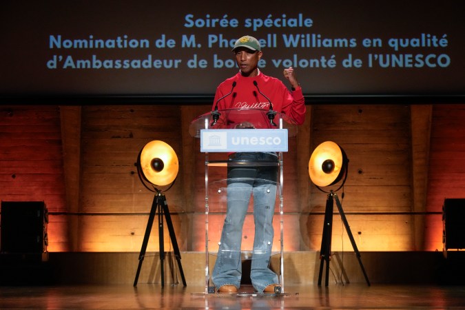 Pharrell Williams UNESCO