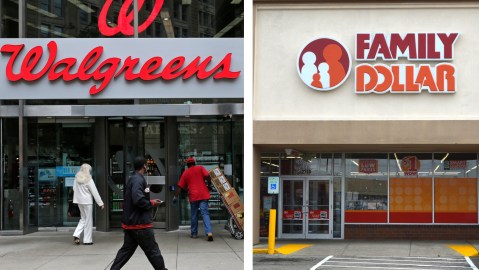 Walgreens y Family Dollar