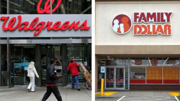 Walgreens y Family Dollar