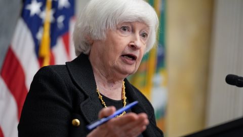 Janet Yellen, la secretaria del Tesoro.