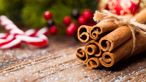 La canela puede aportar un toque de magia extra a tu Navidad.