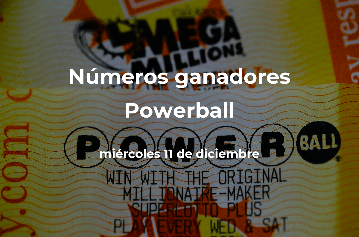 Powerball En Vivo Resultados Y Números Ganadores Del Miércoles 11 De